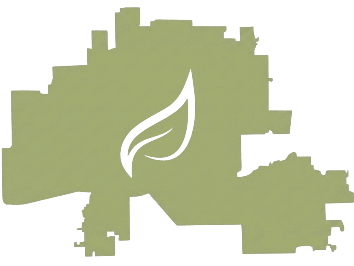 Phoenix Metro Valley map with Sage Solutions icon in the center