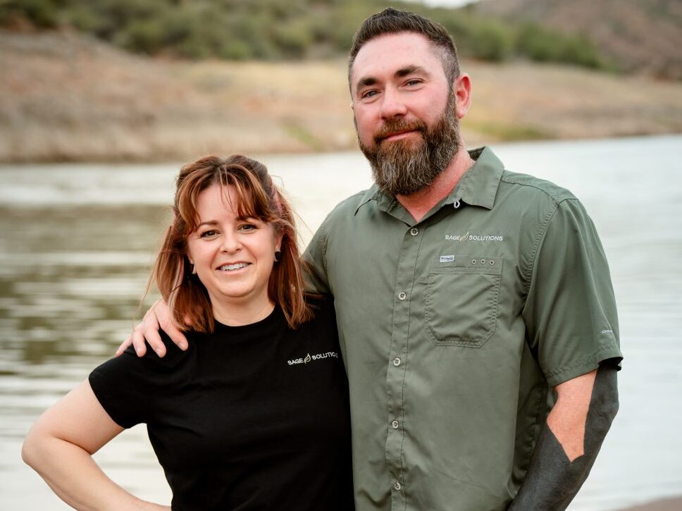 Jasmin Parker and Chad Little