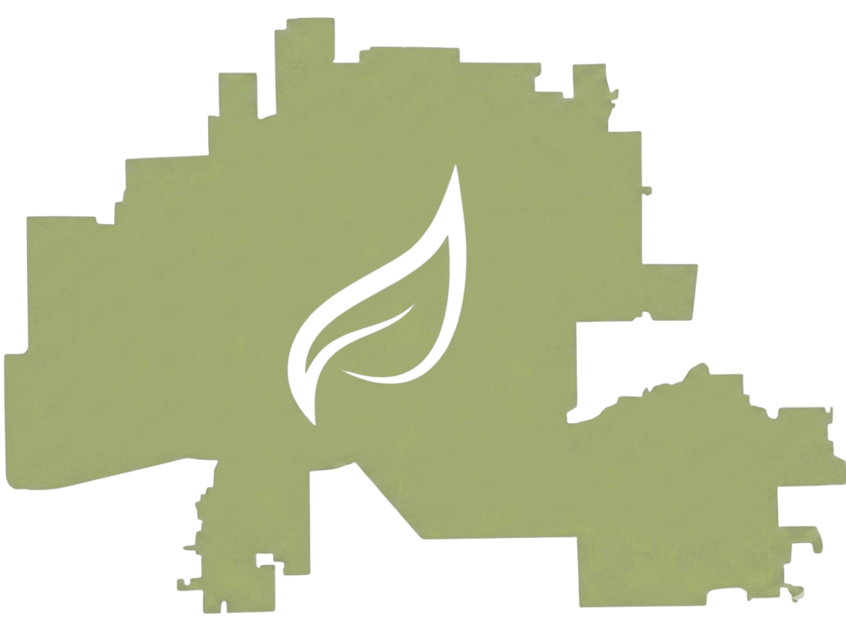 Phoenix Metro Valley map with Sage Solutions icon in the center